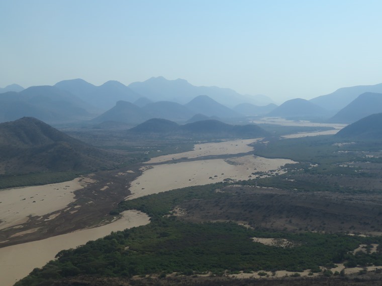 Kenya, Matthews Range Walking Safari, Matthews Range Walking Safari - Northern Matthews from the air, Walkopedia