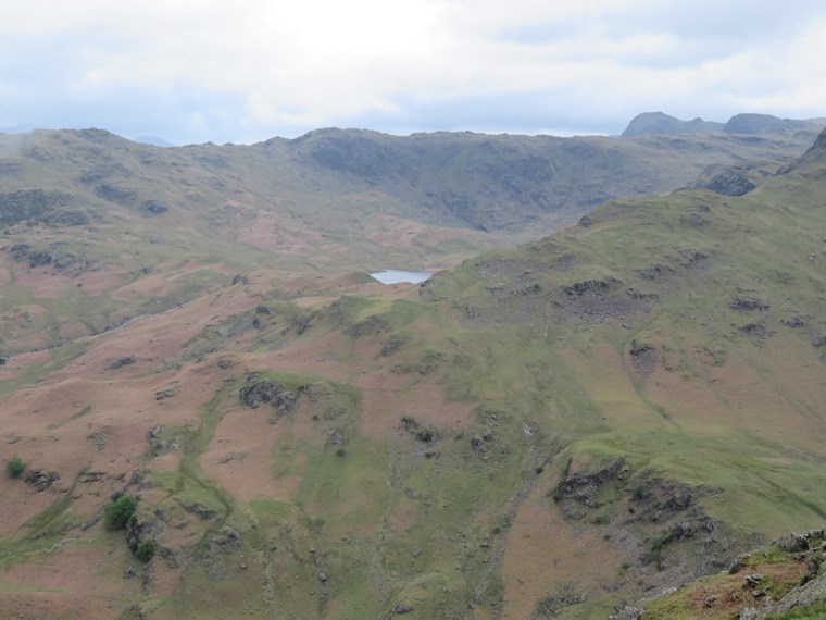 United Kingdom England Lake District, Grasmere / Far Easedale, Easedale tarn, Langdales behind, Walkopedia