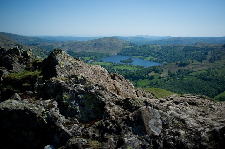 United Kingdom England Lake District, Grasmere / Far Easedale, Helm Crag, Walkopedia