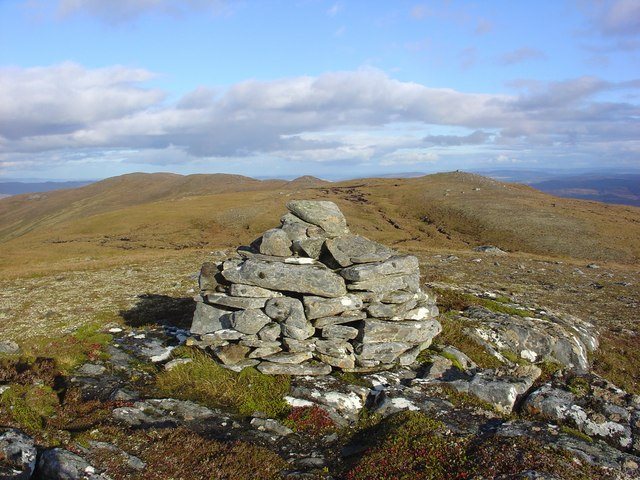 Cairn on Carn Gorm - © Geograph user Alasdair MacDonald Cairn Gorm : Cairn on Carn Gorm - © Geograph user Alasdair MacDonald