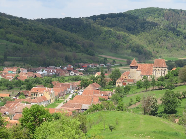 Romania Transylvania, The Saxon South,  Copsa Mare from end of walk, Walkopedia