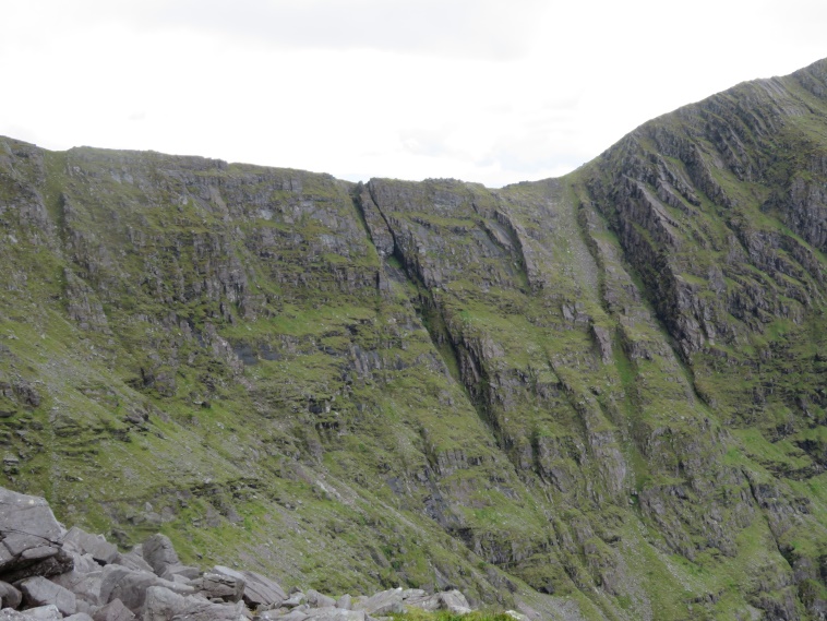 Ireland Kerry Iveragh Peninsula, Carrauntoohil, Ridge toward Caher, Walkopedia