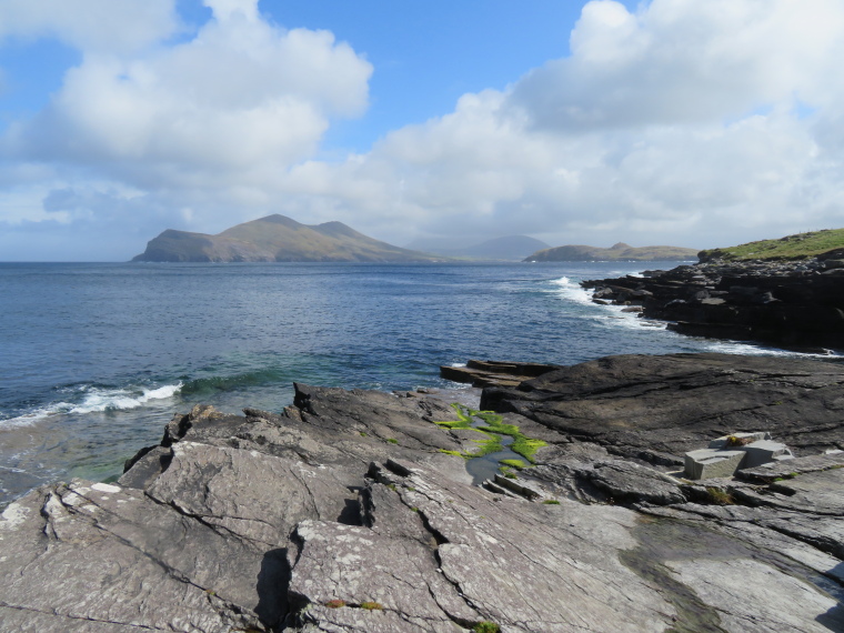 Ireland Kerry Iveragh Peninsula, Iveragh Peninsula, Looking north from Valentia Island, Walkopedia