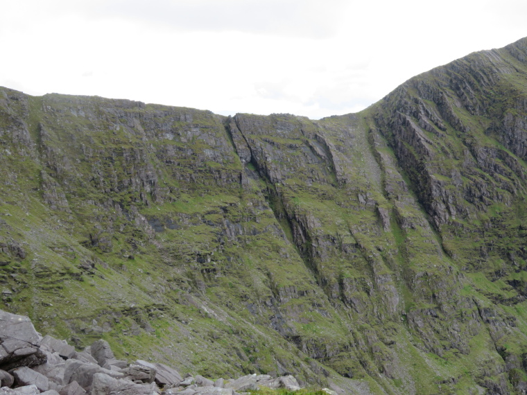 MacGillycuddy's Reeks: Ridge toward Caher - © William Mackesy