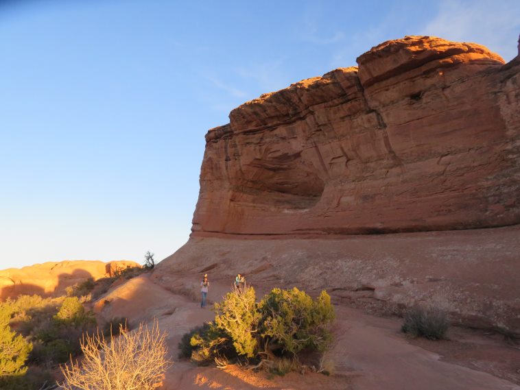 USA SW: Arches NP, Delicate Arch, Upper trail, Walkopedia