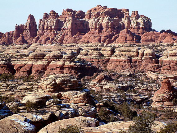 USA SW: Canyonlands NP, The Needles, canyonlands Needles, Walkopedia