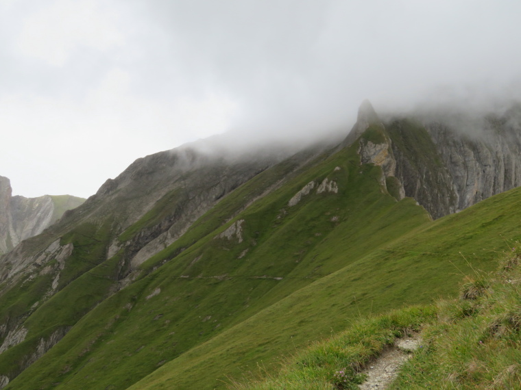 Austria Hohe Tauern, Sudetendeutscher Hohenweg , Winding below Kendl Sp group, Walkopedia