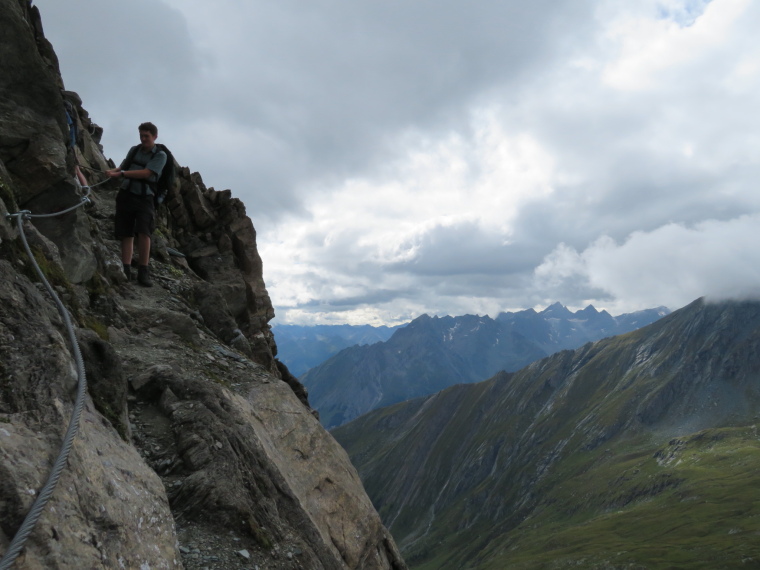 Austria Hohe Tauern, Sudetendeutscher Hohenweg , Youth on Klettersteig, Walkopedia