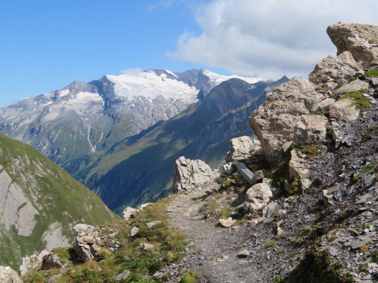 Austria Hohe Tauern, Sudetendeutscher Hohenweg , Kals side alternative route, Walkopedia