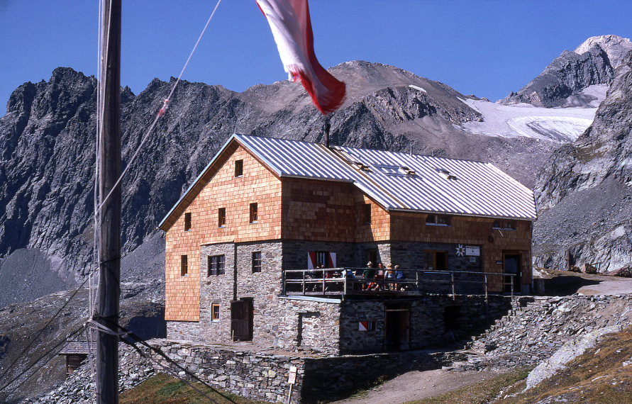 Austria Hohe Tauern, The Venediger Hohenweg , Bonn-Matreier-Hutte-(1982) , Walkopedia