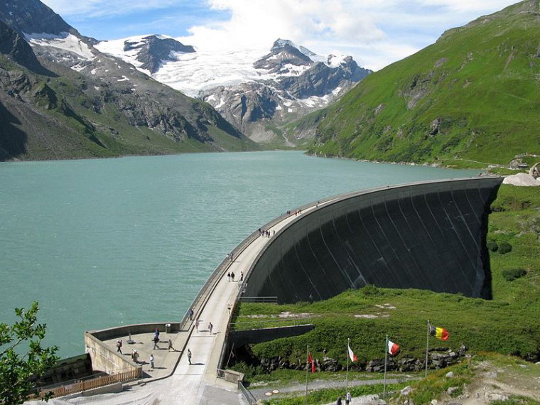 Austria Hohe Tauern, Hohe Tauern, Mooserboden Dam, Kaprun Valley , Walkopedia