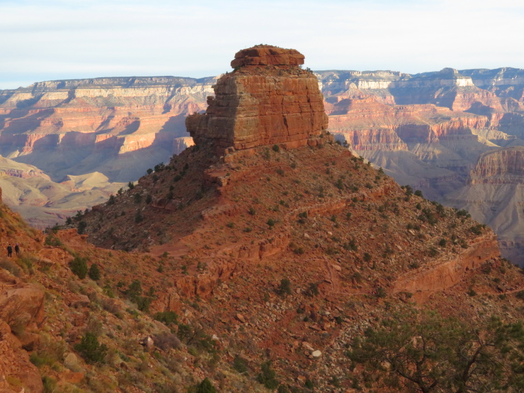 USA SW: Grand Canyon, Grand Day Loop , S Kaibab, Trail to O'Neill Butte, Walkopedia