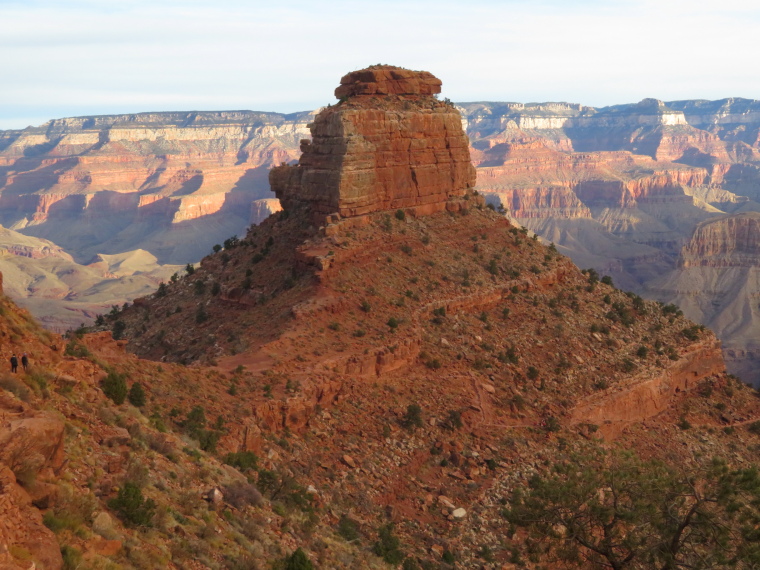 USA SW: Grand Canyon, South Kaibab Trail, Trail to O'Neill Butte, Walkopedia