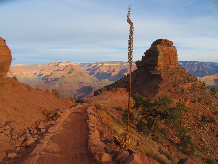 USA SW: Grand Canyon, South Kaibab Trail, Trail to O'Neill Butte, Walkopedia