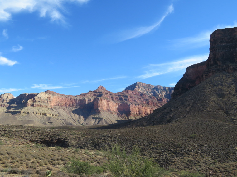 USA SW: Grand Canyon, Bright Angel Trail, Inner canyon from Plateau Point trail, Walkopedia