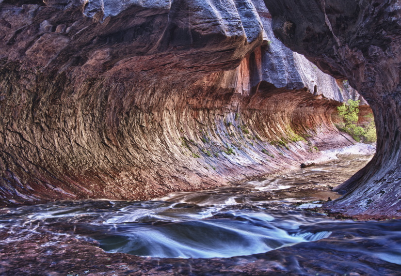 USA SW: Zion, The Subway/Left Fork , The Subway Zion NP , Walkopedia