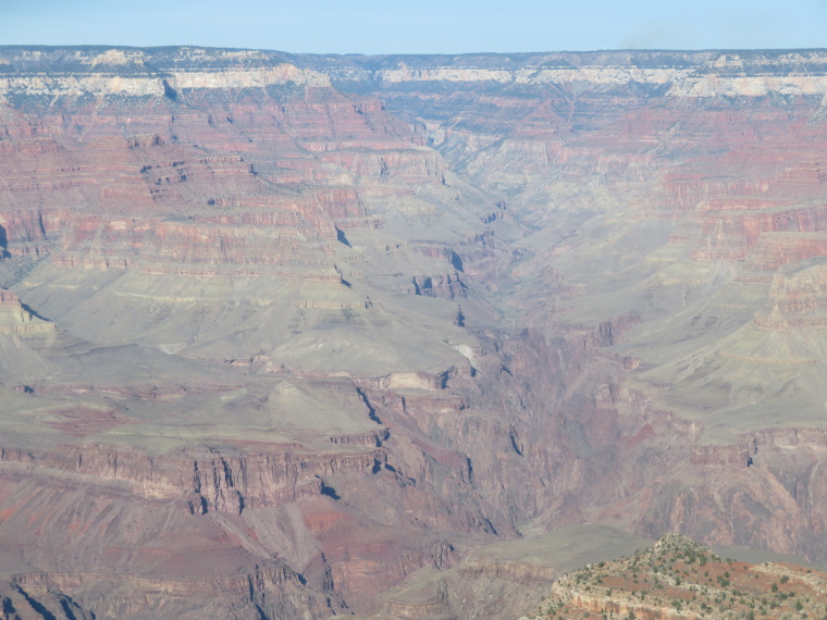 USA SW: Grand Canyon, North Kaibab Trail , Bright Angel Creek, N Kaibab Trail from S Rim, Walkopedia