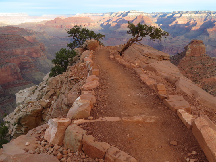 USA SW: Grand Canyon, Crossing the Canyon , South Kaibab, Walkopedia