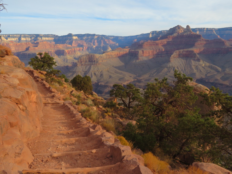 USA SW: Grand Canyon, Crossing the Canyon , South Kaibab, Walkopedia