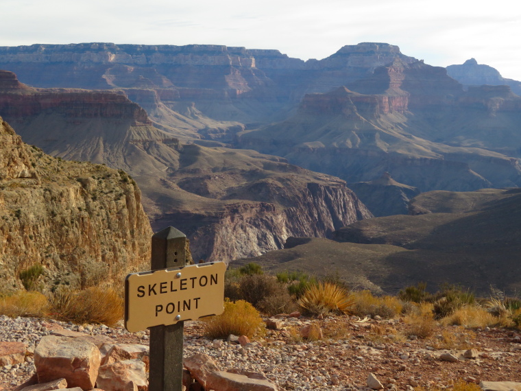 USA SW: Grand Canyon, Crossing the Canyon , South Kaibab Trail, Walkopedia