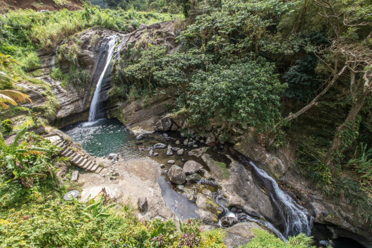 Grenada, Grand Etang and Mt Kua Kua, Concord Falls, Walkopedia