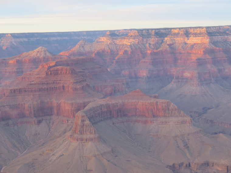 USA SW: Grand Canyon, Rim Trails, Evening Light, Walkopedia