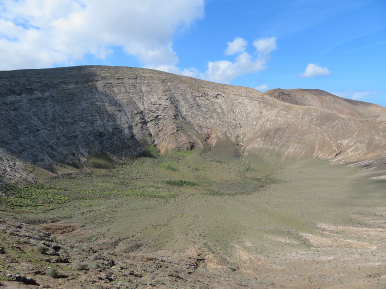 Spain Canary Islands: Lanzarote, Lanzarote, Caldera Blanca, Walkopedia