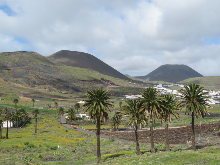 Spain Canary Islands: Lanzarote, Valleys West of Haria , North across Haria, Walkopedia