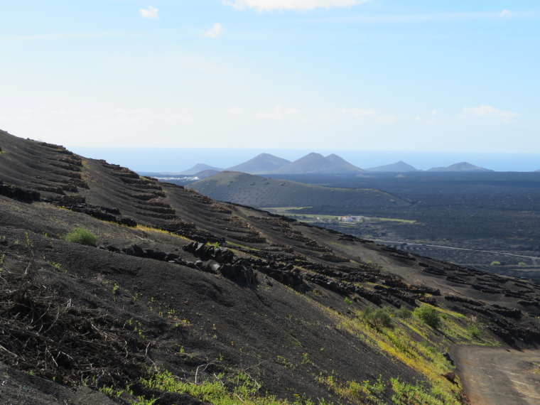 Spain Canary Islands: Lanzarote, La Geria; Montana Tinasoria , , Walkopedia