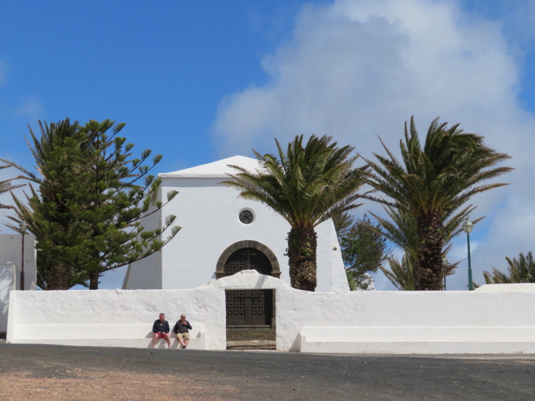 Spain Canary Islands: Lanzarote, Above Teguise , Ermita, Walkopedia