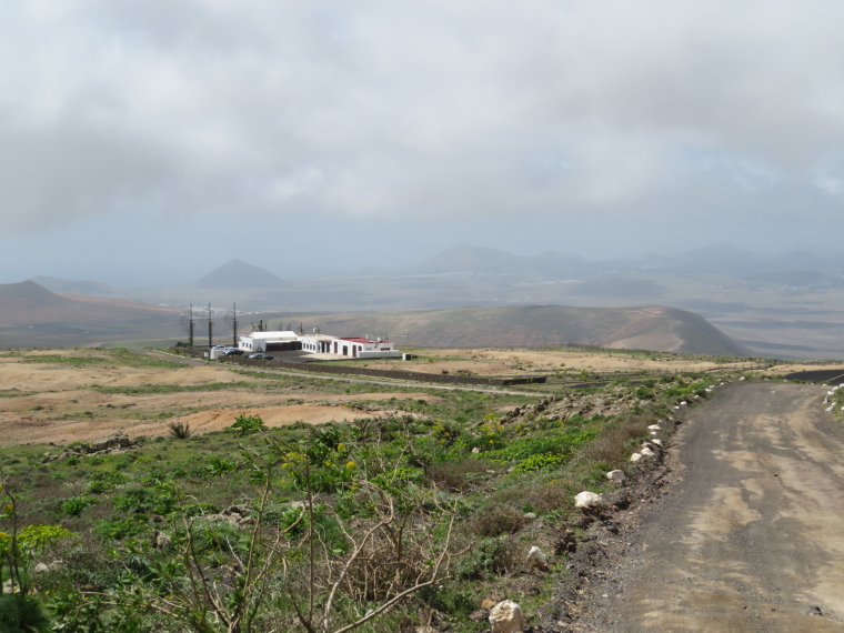 Above Teguise : Plateau top not always perfect... - © William Mackesy