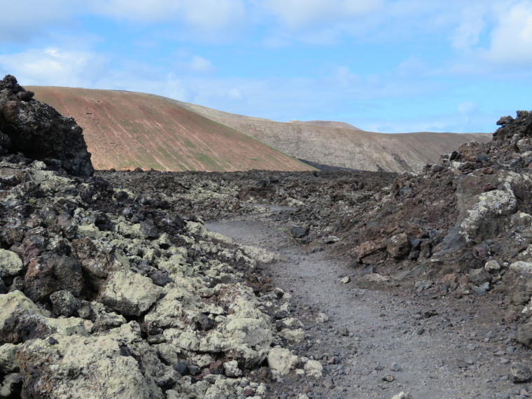 Spain Canary Islands: Lanzarote, Caldera Blanca , , Walkopedia