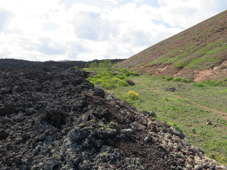 Spain Canary Islands: Lanzarote, Caldera Blanca , , Walkopedia