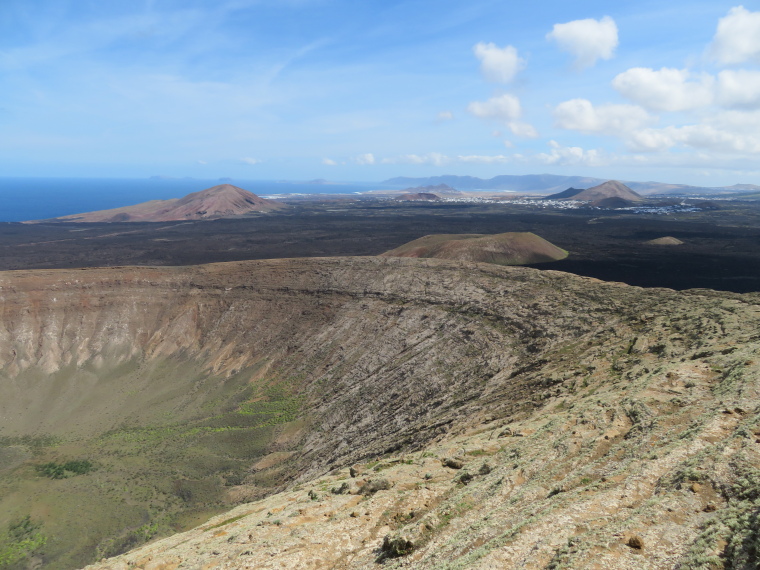 Spain Canary Islands: Lanzarote, Caldera Blanca , , Walkopedia