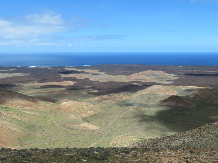 Spain Canary Islands: Lanzarote, Caldera Blanca , , Walkopedia