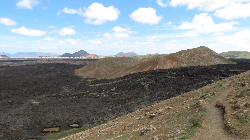 Spain Canary Islands: Lanzarote, Caldera Blanca , , Walkopedia