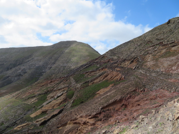 Spain Canary Islands: Lanzarote, Femes area, Traversing peak beyong goat farm, Walkopedia