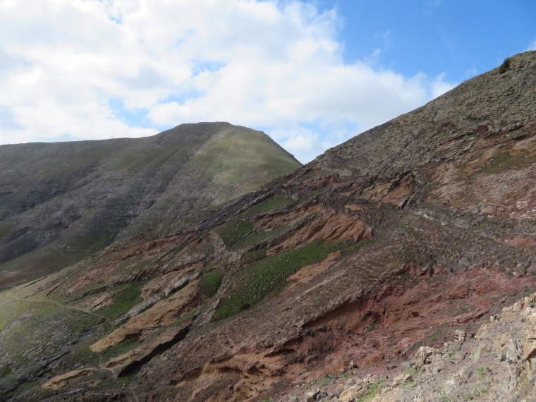 Spain Canary Islands: Lanzarote, Femes area, Traversing peak beyong goat farm, Walkopedia