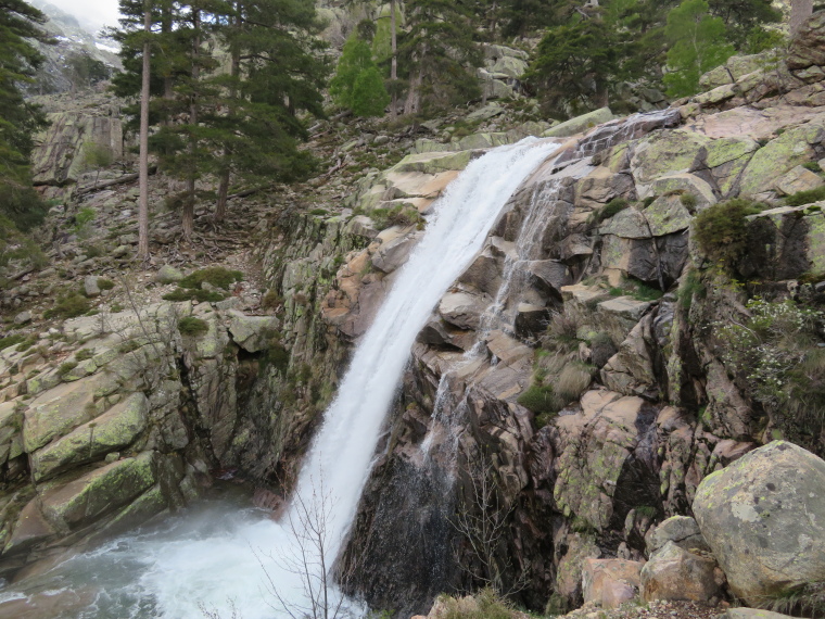 France Corsica: Northern Highlands, Golo Valley, Cascade de Radule, Walkopedia