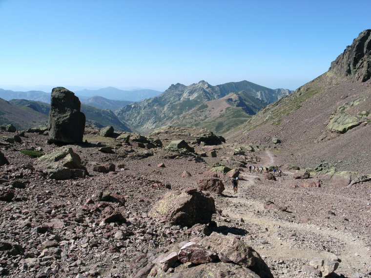 France Corsica: Northern Highlands, Golo Valley, montee vers le sommet de la Paglia Orba , Walkopedia