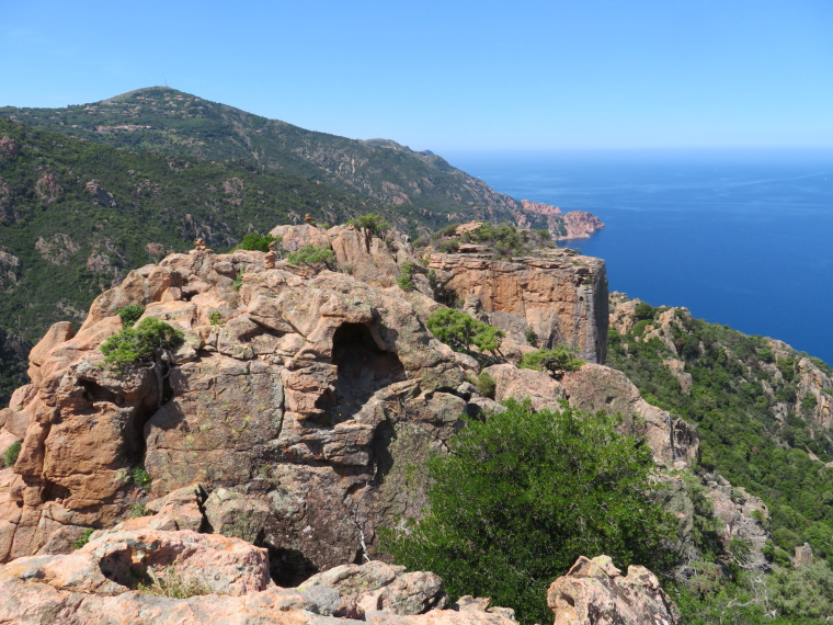 France Corsica: North-west, The Calanche  , Chateau Fort , Walkopedia