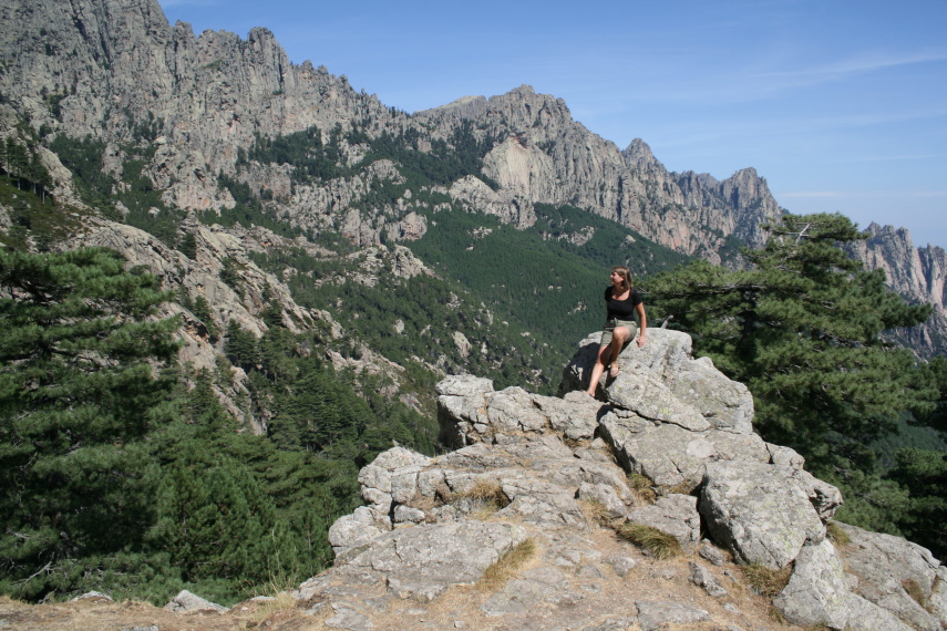 France Corsica: Southern Mountains, Around Col de Bavella, Col de Bavella , Walkopedia