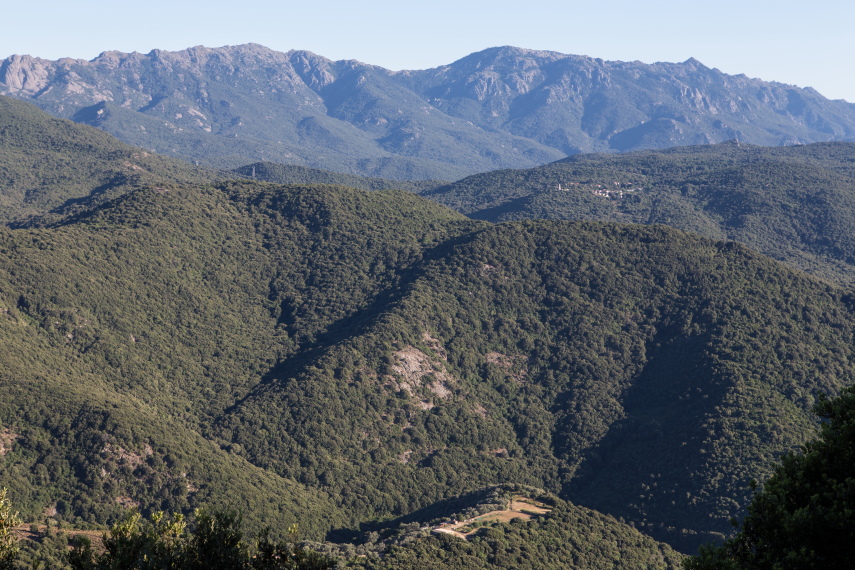 France Corsica: Southern Mountains, Around Col de Bavella, Cucuruzzu, Capula en Col de Bavella , Walkopedia