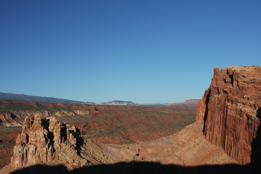 USA SW: Capitol Reef, Rim Overlook and Navajo Knobs  , Rim Overlook, Walkopedia