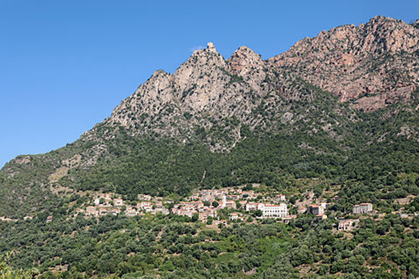 France Corsica: Northern Highlands, Serriera to Ota, Ota , Walkopedia