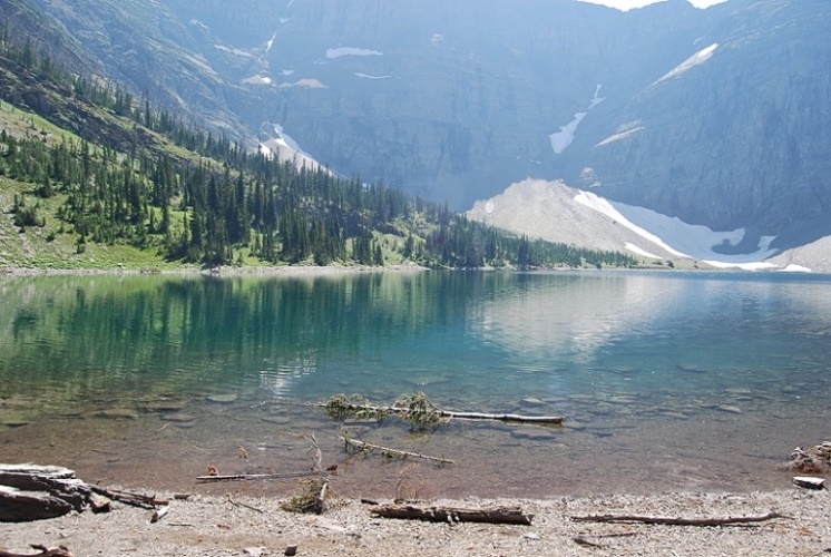Canada Alberta: Waterton Lakes, Crypt Lake, , Walkopedia