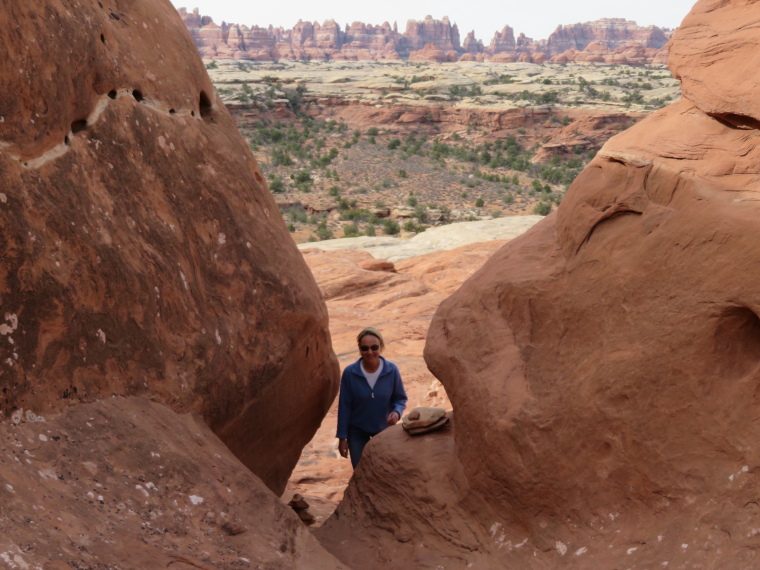 USA SW: Canyonlands NP, Circuit above Squaw Flats, the Needles, , Walkopedia