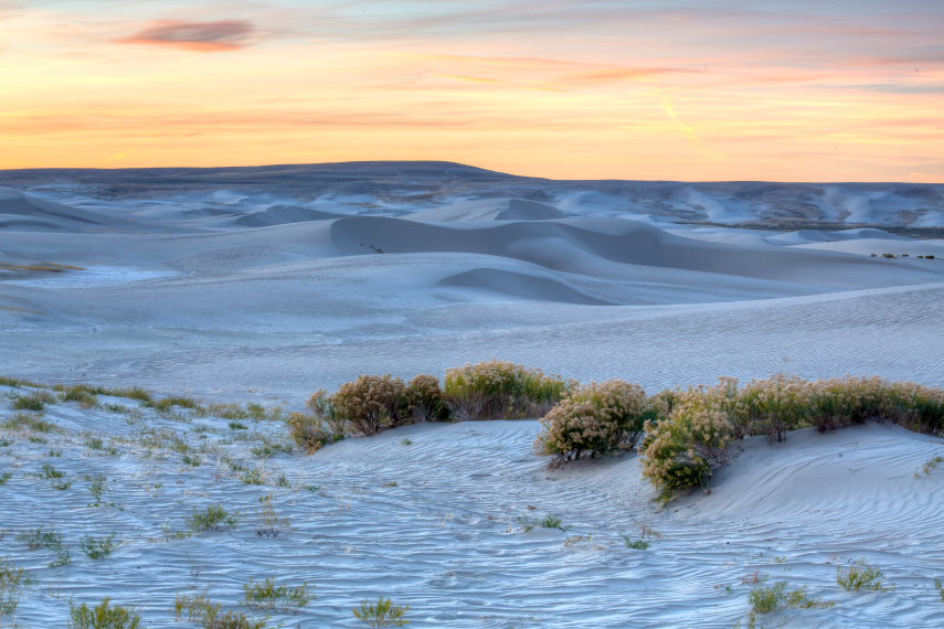 USA North-west, Great Basin Divide, Wyoming, Killpecker Dunes, Walkopedia