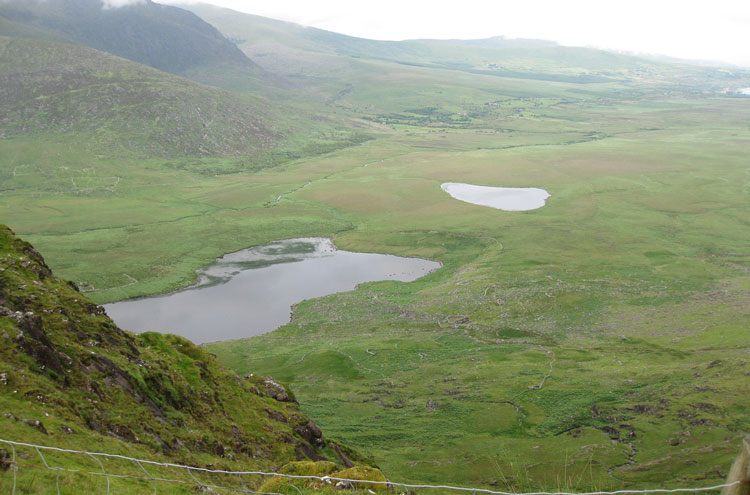Ireland Kerry Dingle Peninsula, Dingle Peninsula, View From Conor Pass, Walkopedia