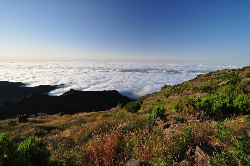 Portugal Madeira, Pico Ruivo from Achado do Texeira, Trail from Achada do Teixeira to Pico Ruivo, Madeira , Walkopedia